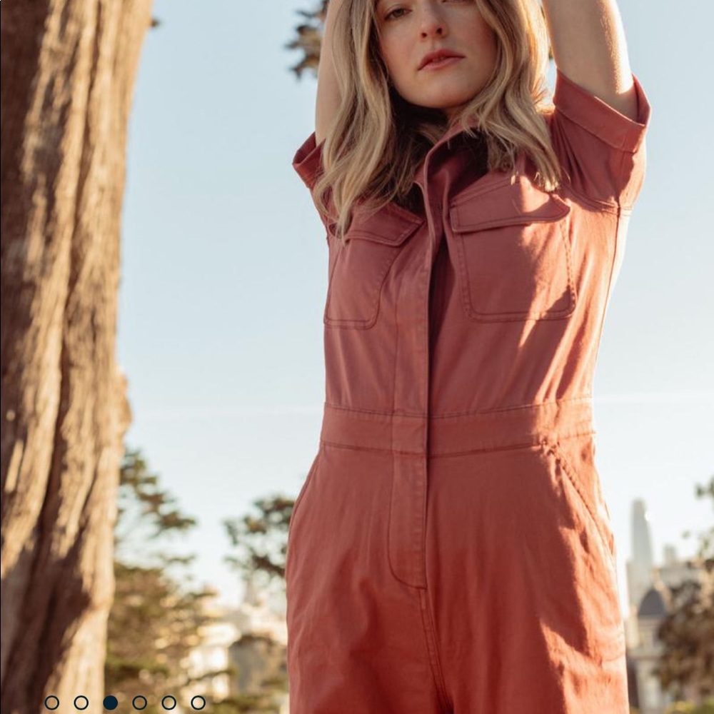 United By Blue Rust Jumpsuit - Picture 10 of 11